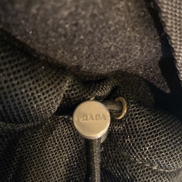 Prada Linea Rossa Bag, Charcoal Gray Flannel - Picture 9 of 15